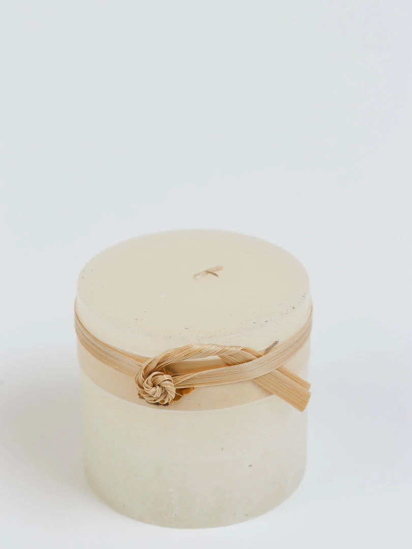 Inspire Me! Home Decor Cream Textured Pillar Candle (2 Sizes) 4 Inspire Me! Home Decor Cream Textured Pillar Candle (2 Sizes)