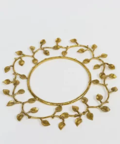 Inspire Me! Home Decor Gold Metal Decorative Wreath 9 Inspire Me! Home Decor Gold Metal Decorative Wreath