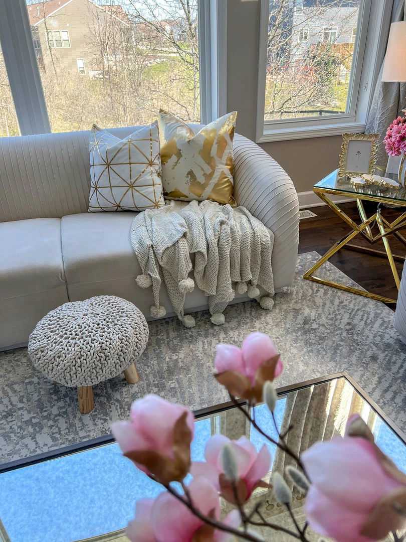 Inspire Me! Home Decor Knit Pom Pom Throw (2 Colors) 3 Inspire Me! Home Decor Knit Pom Pom Throw (2 Colors)