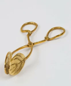 Inspire Me! Home Decor Gold Leaf Snack Tongs