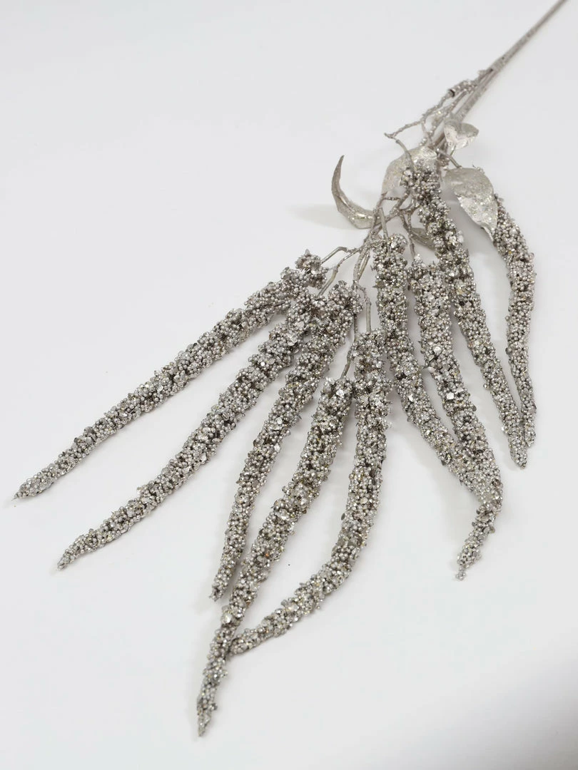 Inspire Me! Home Decor Silver Amaranthus Stem 4 Inspire Me! Home Decor Silver Amaranthus Stem