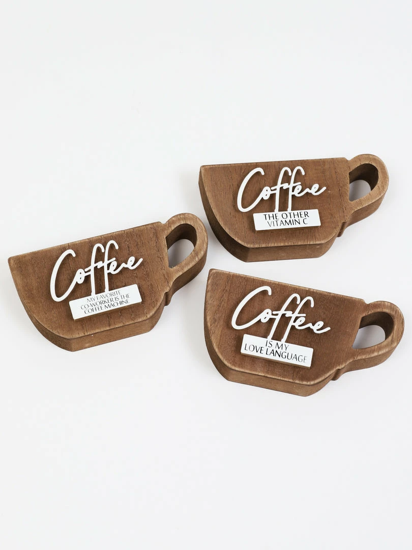 Inspire Me! Home Decor WALL ART & MIRRORS Coffee Mug Sign (3 Styles) 4 Inspire Me! Home Decor WALL ART & MIRRORS Coffee Mug Sign (3 Styles)