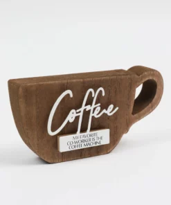 Inspire Me! Home Decor WALL ART & MIRRORS Coffee Mug Sign (3 Styles) 19 Inspire Me! Home Decor WALL ART & MIRRORS Coffee Mug Sign (3 Styles)