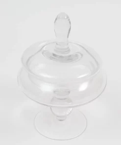 Inspire Me! Home Decor Glass Apothecary Jar With Lid (2 Sizes) Jars