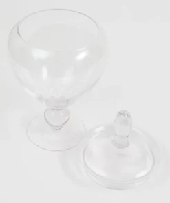 Inspire Me! Home Decor Glass Apothecary Jar With Lid (2 Sizes) Jars