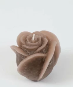 Inspire Me! Home Decor Beige Opaque Rose Candle (3 Sizes) 16 Inspire Me! Home Decor Beige Opaque Rose Candle (3 Sizes)