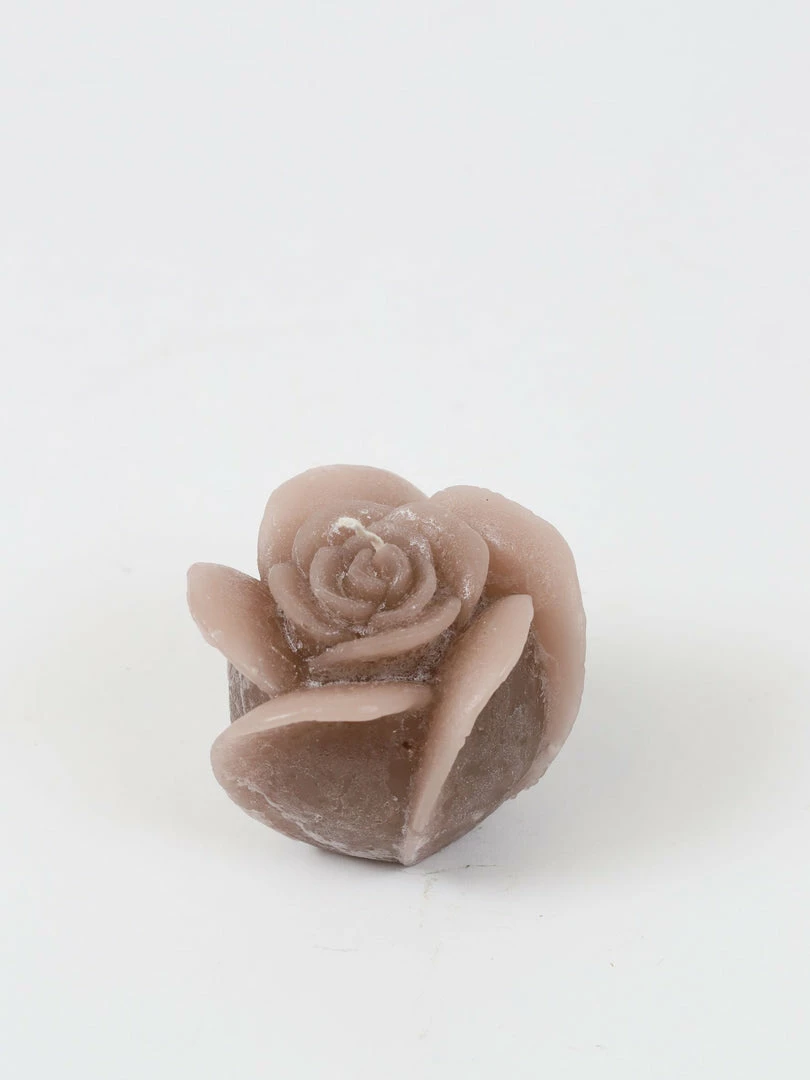 Inspire Me! Home Decor Beige Opaque Rose Candle (3 Sizes) 8 Inspire Me! Home Decor Beige Opaque Rose Candle (3 Sizes)