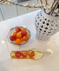 Inspire Me! Home Decor White Ceramic Pierced Ginger Jar (2 Sizes) 19 Inspire Me! Home Decor White Ceramic Pierced Ginger Jar (2 Sizes)