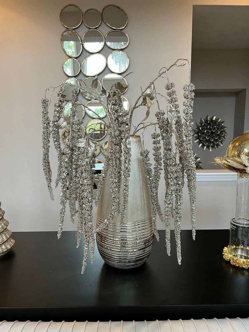 Inspire Me! Home Decor Silver Amaranthus Stem 7 Inspire Me! Home Decor Silver Amaranthus Stem