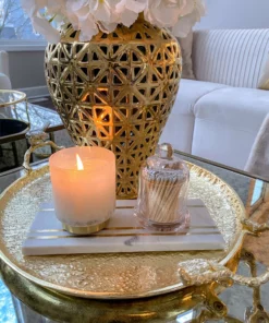 Inspire Me! Home Decor Glass Cloche With White Tip Matches 12 Inspire Me! Home Decor Glass Cloche With White Tip Matches