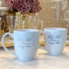 Inspire Me! Home Decor Better Late Than A Messy Home Bistro Mug (2 Text Colors)