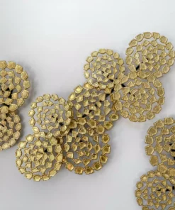 Inspire Me! Home Decor Large Circle Textured Wall Art WALL ART & MIRRORS