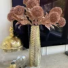 Inspire Me! Home Decor Rose Gold Metallic Allium Stem