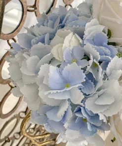 Inspire Me! Home Decor Floral Stems Real-Touch Hydrangea Stem (4 Colors)