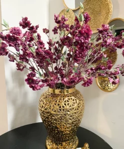 Inspire Me! Home Decor Dark Purple Blossom Stem