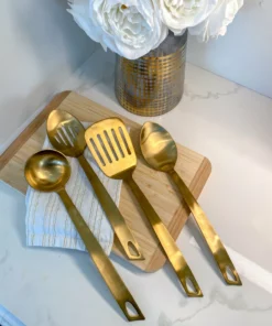 Inspire Me! Home Decor Matte Gold Spatula