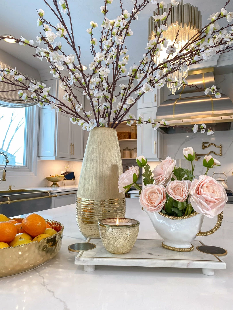 Inspire Me! Home Decor Gold And White Beaded Gravy Boat 5 Inspire Me! Home Decor Gold And White Beaded Gravy Boat