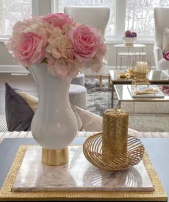 Inspire Me! Home Decor Floral Stems Real-Touch Hydrangea Stem (4 Colors)