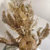 Inspire Me! Home Decor Metallic Gold Fern Spray