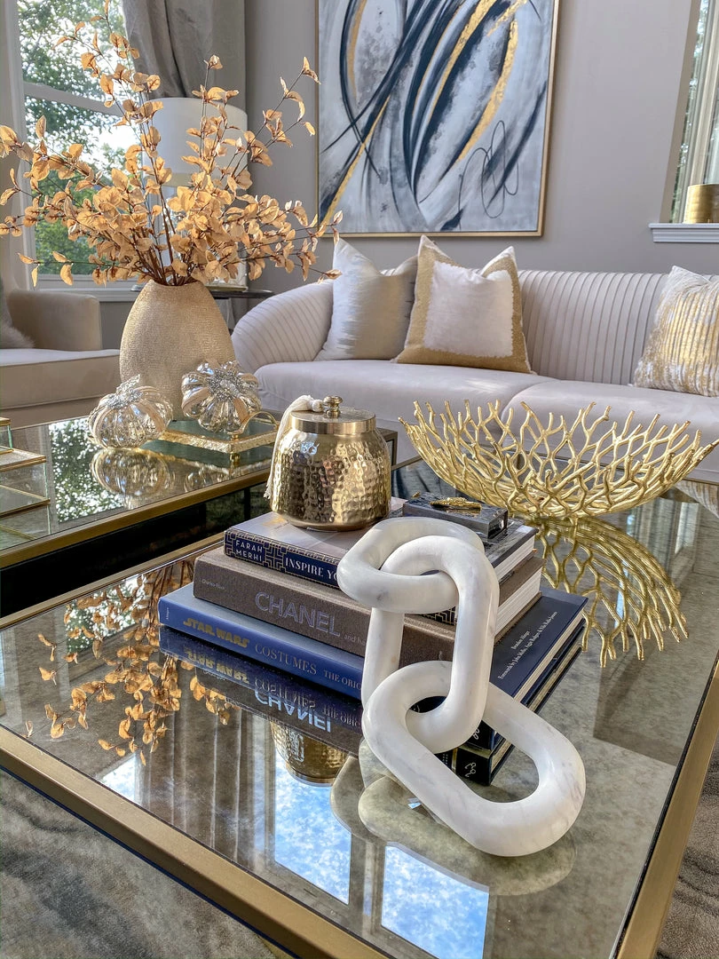 Inspire Me! Home Decor Ceramic Textured Metallic Vase ( Gold & Silver ) 10 Inspire Me! Home Decor Ceramic Textured Metallic Vase ( Gold & Silver )