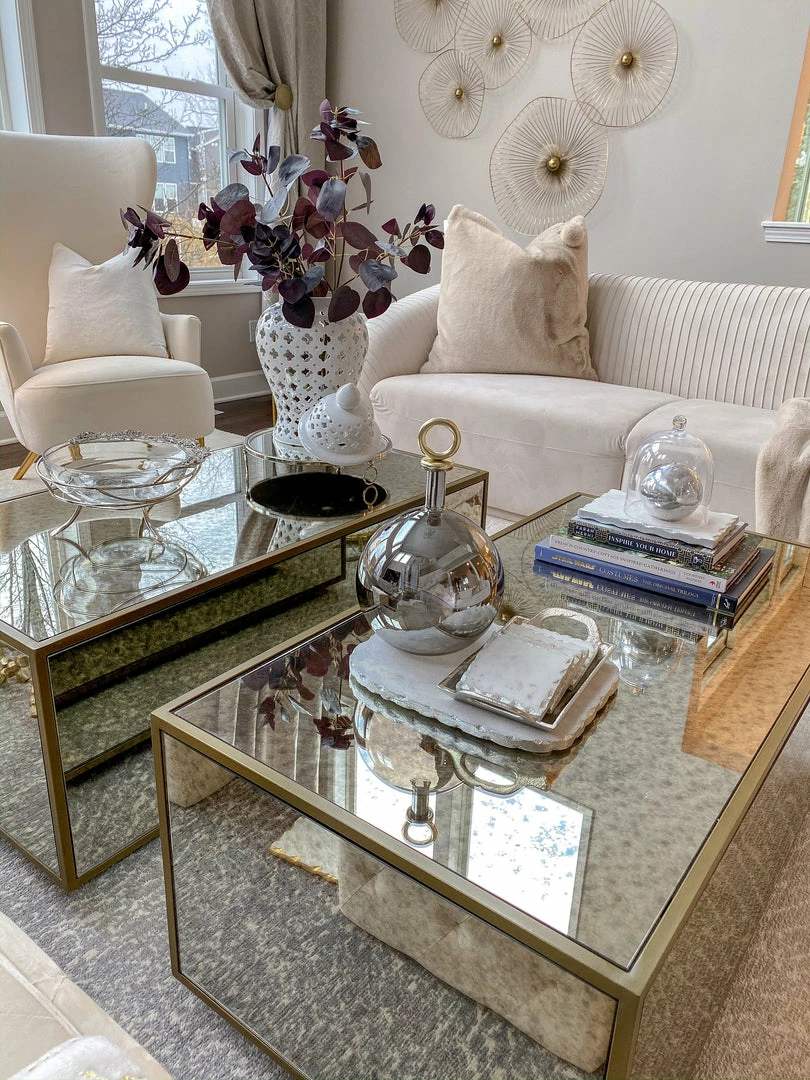 Inspire Me! Home Decor Jeweled Edge Bowl With Glass Insert (2 Colors) 16 Inspire Me! Home Decor Jeweled Edge Bowl With Glass Insert (2 Colors)