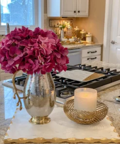 Inspire Me! Home Decor Floral Stems Real-Touch Hydrangea Stem (4 Colors)