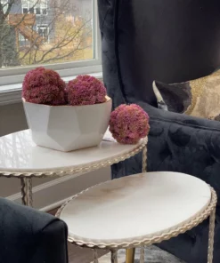 Inspire Me! Home Decor Decorative Faux Sedum Orb (2 Colors)