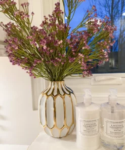 Inspire Me! Home Decor Purple Babys Breath Stem