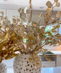 Inspire Me! Home Decor Gold Ivy Stem