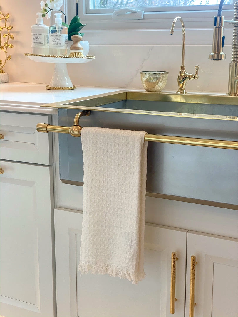 Inspire Me! Home Decor White Dishtowel W/ Fringe 4 Inspire Me! Home Decor White Dishtowel W/ Fringe