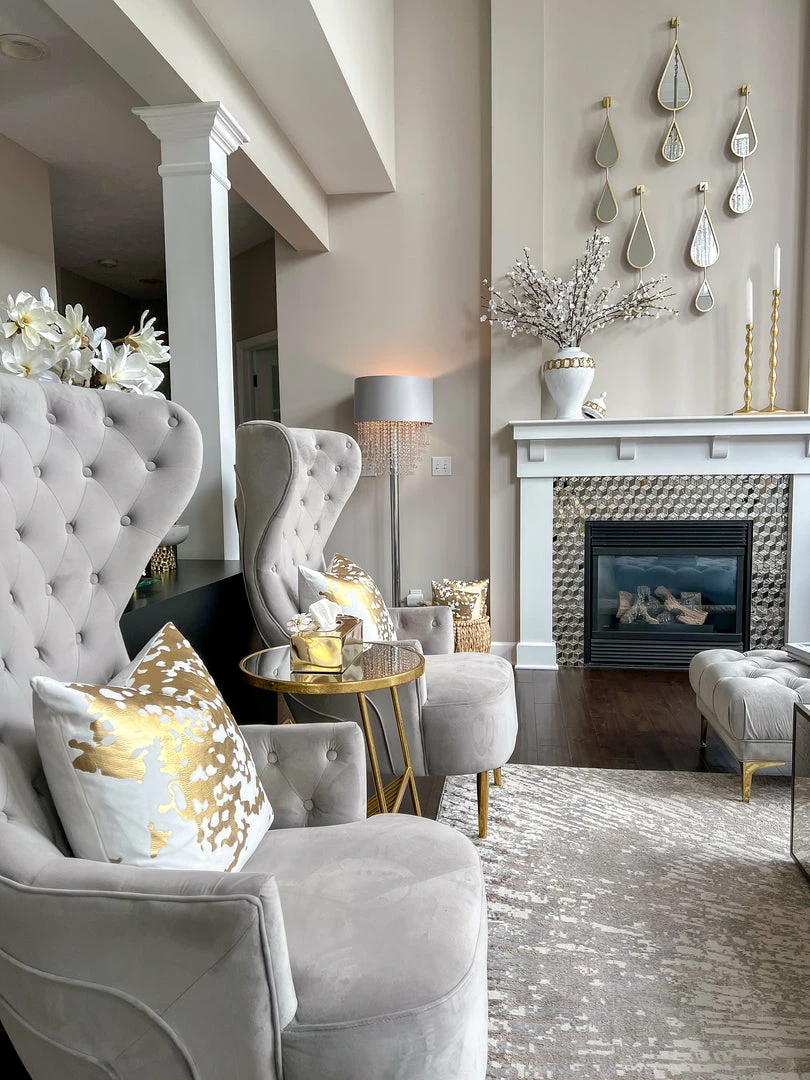 Inspire Me! Home Decor White Ceramic Ginger Jar With Stunning Gold Chain Details (3 Sizes) 13 Inspire Me! Home Decor White Ceramic Ginger Jar With Stunning Gold Chain Details (3 Sizes)