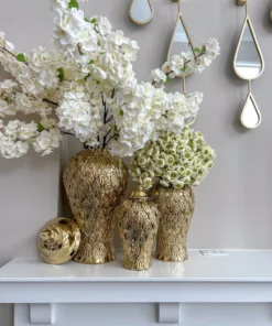 Inspire Me! Home Decor Mini Cream Ranunculus Bundle