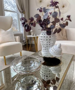 Inspire Me! Home Decor Jeweled Edge Bowl With Glass Insert (2 Colors) 27 Inspire Me! Home Decor Jeweled Edge Bowl With Glass Insert (2 Colors)