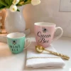 Inspire Me! Home Decor Queen Bee & Mini Bee Mug Set