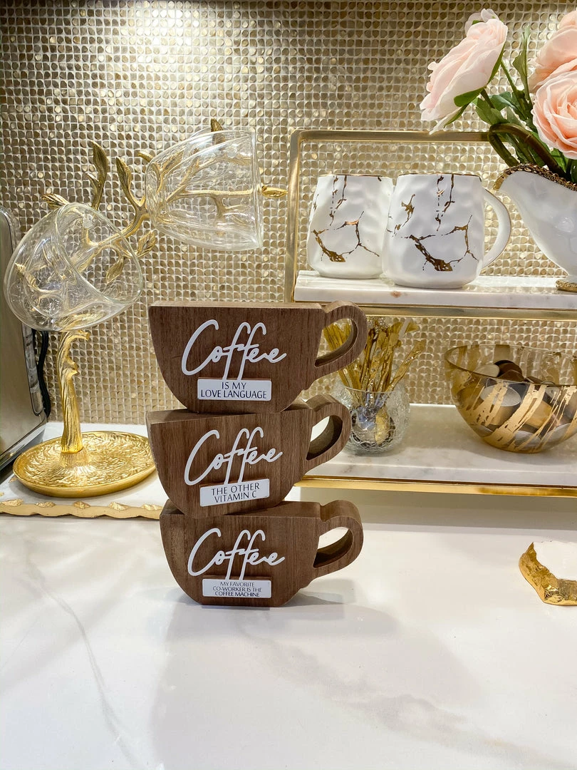 Inspire Me! Home Decor WALL ART & MIRRORS Coffee Mug Sign (3 Styles) 3 Inspire Me! Home Decor WALL ART & MIRRORS Coffee Mug Sign (3 Styles)