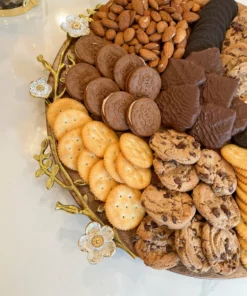 Inspire Me! Home Decor Extra Large Wood Charcuterie Board Cherry Flower Design 16