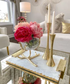 Inspire Me! Home Decor Real-Touch Full Peony Stems (3 Colors)