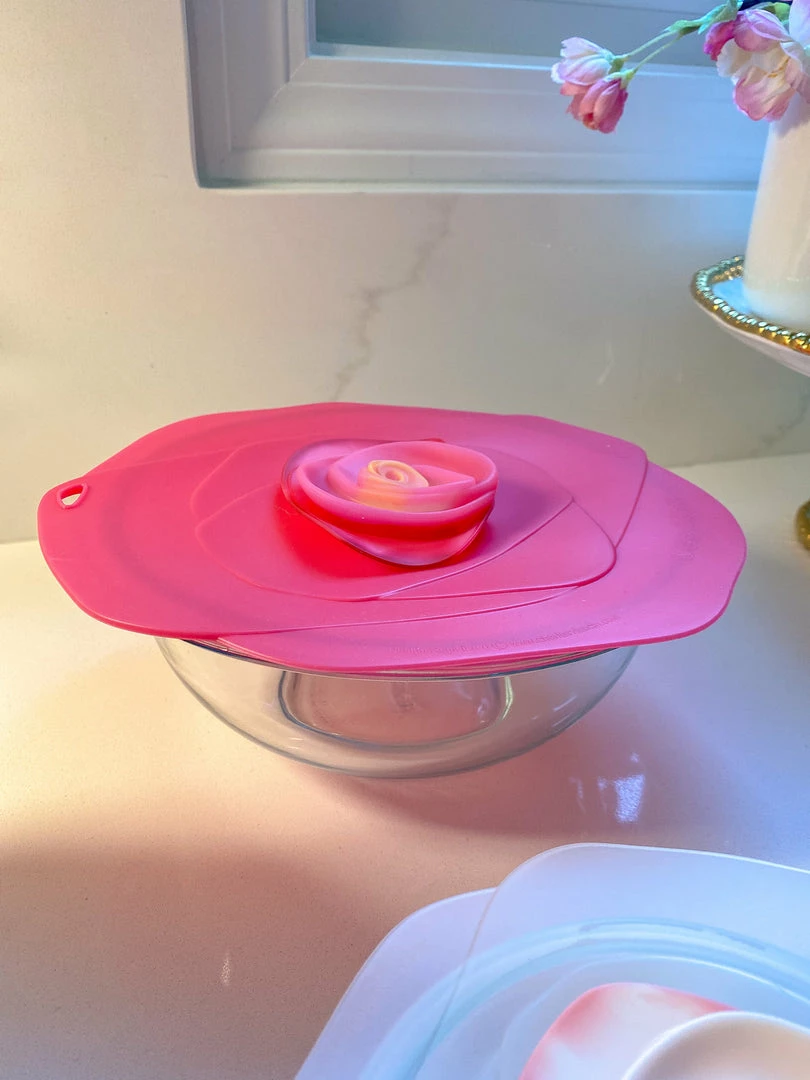 Inspire Me! Home Decor Silicone Rose Pot Lids (4 Sizes) 5 Inspire Me! Home Decor Silicone Rose Pot Lids (4 Sizes)