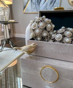 Inspire Me! Home Decor Gold Large Metallic Pearl Ornament/Orb 11 Inspire Me! Home Decor Gold Large Metallic Pearl Ornament/Orb