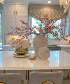 Inspire Me! Home Decor Oversized White Patterned Ginger Jar