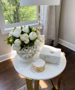 Inspire Me! Home Decor Real Touch Peony Bundle (3 Colors)