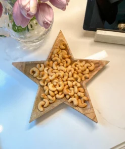 Inspire Me! Home Decor KITCHEN Mango Wood Star Tray