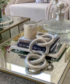 Inspire Me! Home Decor Silver Chain Decor