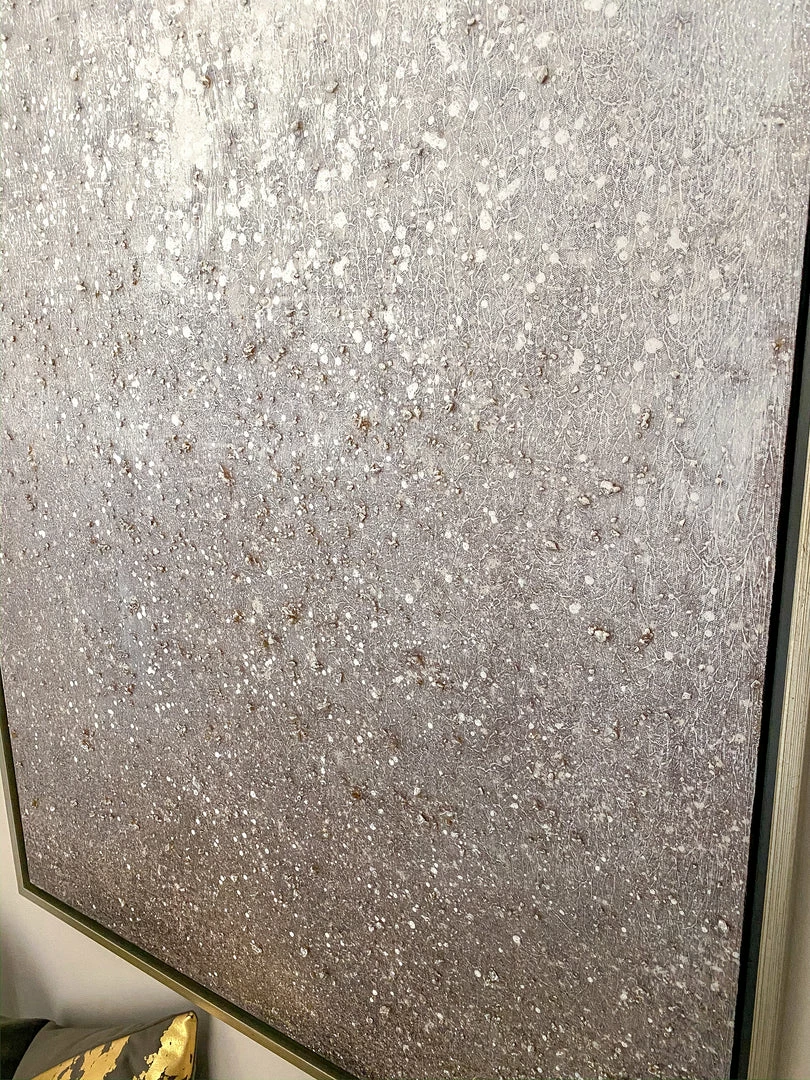 Inspire Me! Home Decor Silver Shimmer Wall Art 5 Inspire Me! Home Decor Silver Shimmer Wall Art