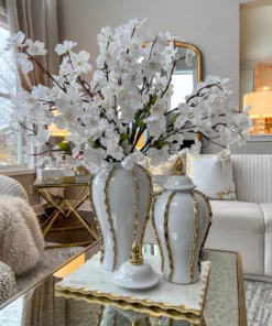 Inspire Me! Home Decor 36" Cherry Blossom Stem With Pearls