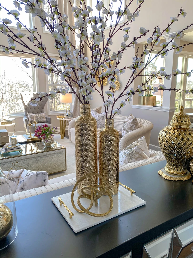 Inspire Me! Home Decor Gold Textured Abstract Sculpture (2 Sizes) 7 Inspire Me! Home Decor Gold Textured Abstract Sculpture (2 Sizes)