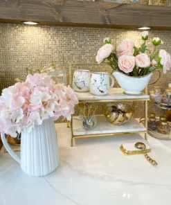 Inspire Me! Home Decor Floral Stems Real-Touch Hydrangea Stem (4 Colors)