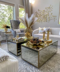 Inspire Me! Home Decor Light Feathered Pampa Grass Stem (4 Colors) Floral Stems