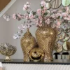Inspire Me! Home Decor Gold Studded Ginger Jar (3 Sizes)
