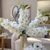Inspire Me! Home Decor 37.5" White Delphinium Stem